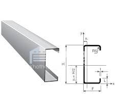 Giá xà gồ mạ kẽm hình C