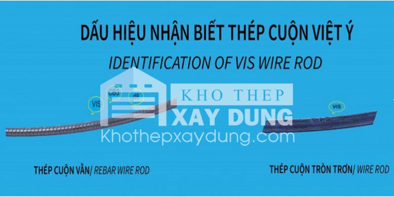 Ký hiệu thép cuộn Việt Ý